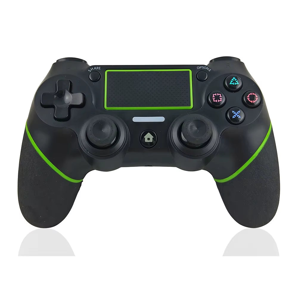 Wireless Bluetooth Gamepad for Ps4 Playstation 4 Joystick Gamepad with Double Shock 6-Axis Gyro Rubberized Handle