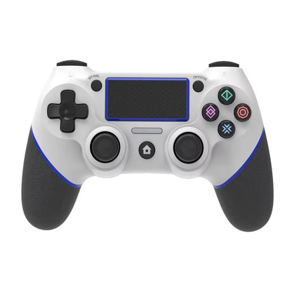 Wireless Bluetooth Gamepad for Ps4 Playstation 4 Joystick Gamepad with Double Shock 6-Axis Gyro Rubberized Handle