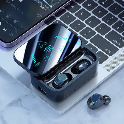 M48 Bluetooth in ear hörlurar med lång batteritid