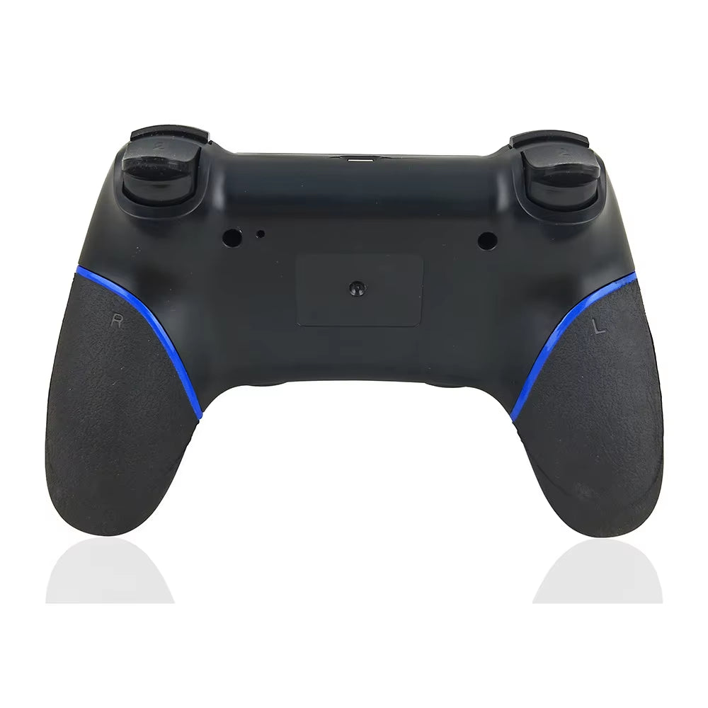 Wireless Bluetooth Gamepad for Ps4 Playstation 4 Joystick Gamepad with Double Shock 6-Axis Gyro Rubberized Handle